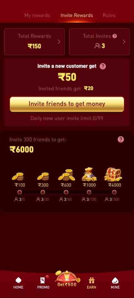 66 Game app interface mobile screen online gaming dashboard android apk